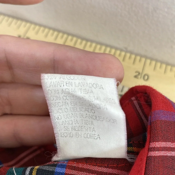 Ely Cattleman‎ Vintage Pearl Snap Western Shirt Mens Size XL Red Green Plaid - Picture 4 of 14